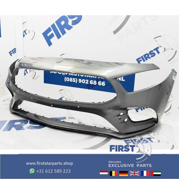W177 BUMPER Mercedes A Klasse AMG VOORBUMPER WIT GRIJS ZWART, Auto-onderdelen, Carrosserie en Plaatwerk, Bumper, Mercedes-Benz