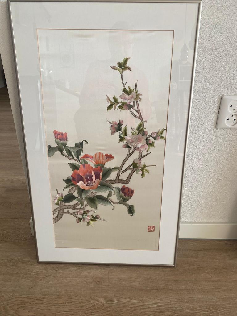 Chinees fijn borduurwerk, Antiek en Kunst, Ophalen