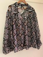 Blouse met wijde mouwen, Verzenden, Zwart, Maat 46/48 (XL) of groter, Zo goed als nieuw