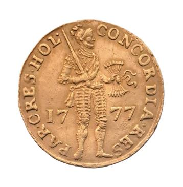 Gouden dukaat 1777 Holland beschikbaar voor biedingen