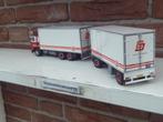 Tekno  Scania  141  Motorwagen  van  CJ  Transport., Hobby en Vrije tijd, Modelauto's | 1:50, Ophalen of Verzenden, Zo goed als nieuw