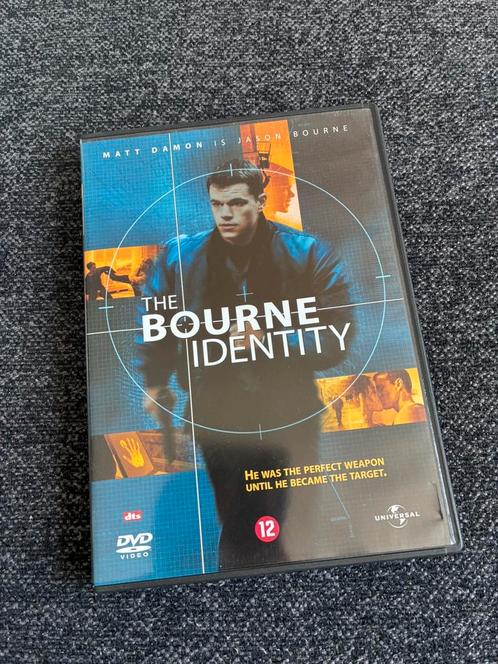 The Bourne identity dvd film - Matt Damon is Jason Bourne, Cd's en Dvd's, Dvd's | Thrillers en Misdaad, Zo goed als nieuw, Actiethriller