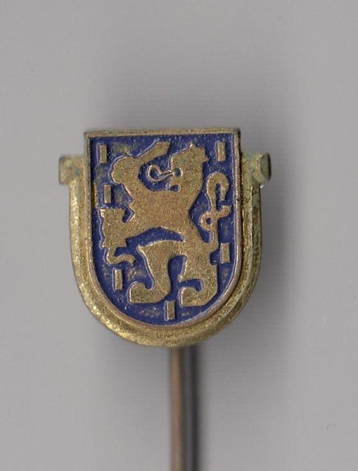 Nederlandsche Unie speldje Versie B Anti-NSB, Verzamelen, Militaria | Tweede Wereldoorlog, Embleem of Badge, Nederland, Ophalen of Verzenden