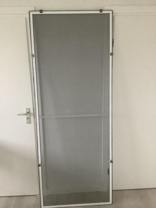 Klemhor voor deur- of raamopening, Doe-het-zelf en Verbouw, Deuren en Horren, Gebruikt, Hordeur, 200 tot 215 cm, 80 tot 100 cm