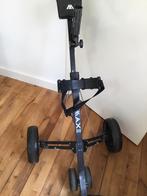 Golftrolley Max 3 wheel incl paraplu houder, Ophalen of Verzenden, Zo goed als nieuw, Golfkar, Overige merken