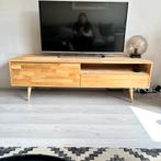 Tv meubel woood, Huis en Inrichting, Kasten | Televisiemeubels, Ophalen, 100 tot 150 cm, Zo goed als nieuw, Minder dan 100 cm