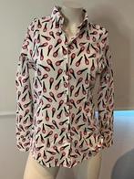 Cavallaro blouse met vlinders maat 36, ., Wit, Ophalen of Verzenden, Zo goed als nieuw