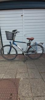 Z.g.a.n. Batavus weekend,blauw/wit, Fietsen en Brommers, Minder dan 10 versnellingen, Vering, Batavus, Ophalen of Verzenden