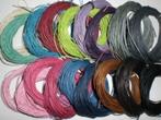 100 meter Waxkoord  in verschillende kleuren, Verzenden, Nieuw, Draad
