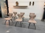 6 Nieuw Leolux Callas Eetkamerstoel Ceras Dove Design Stoel, Nieuw, Ophalen of Verzenden, Vijf, Zes of meer stoelen, Harvink Jori Rolf Benz Design on Stock Eyye Montis Evidence