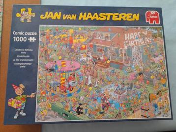 Jan van Haasteren puzzel van 1000 stukjes - Kinderfeestje beschikbaar voor biedingen