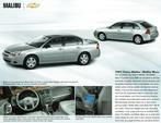 Folder Chevrolet Malibu en Malibu Maxx (2004), Verzenden, Gelezen, Chevrolet
