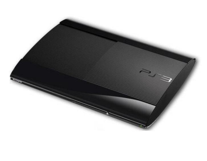 Playstation 3, Spelcomputers en Games, Spelcomputers | Sony PlayStation 3, Gebruikt, Super Slim, 320 GB, Met 2 controllers, Ophalen of Verzenden