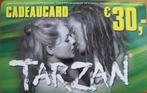 Tarzan cadeau card uit 2008 - musical  -  nog heel gaaf, Ophalen of Verzenden, Zo goed als nieuw, Tv, Foto of Kaart