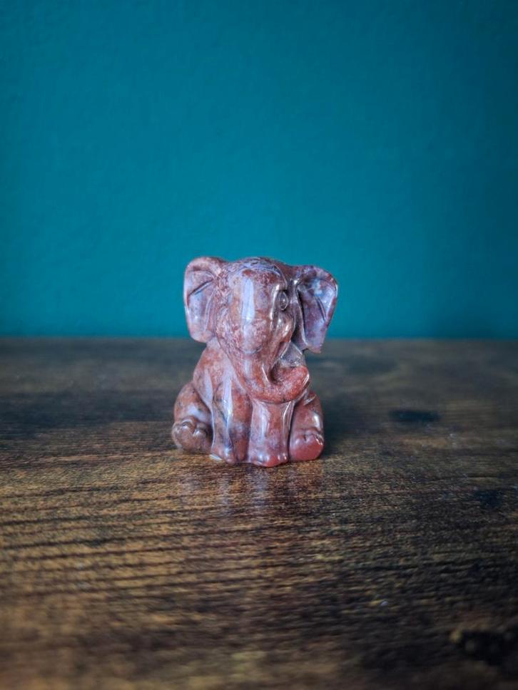 Olifant oceaan jaspis, Verzamelen, Mineralen en Fossielen, Verzenden