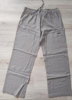 Mooie nieuwe grijze linnen dames pantalon, maat 42, Ophalen of Verzenden, Nieuw, Maat 42/44 (L), Grijs