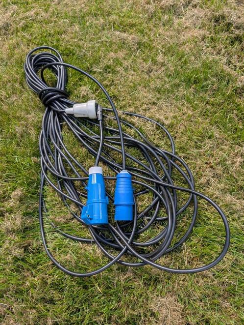 stroomkabels voor caravan/camper, Caravans en Kamperen, Caravan accessoires, Zo goed als nieuw, Ophalen