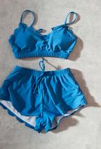 blauwe shein bikini maat S, Blauw, Ophalen of Verzenden, Bikini, Gedragen