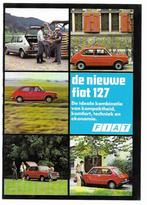 Leaflet folder Fiat 127, Verzenden, Zo goed als nieuw, Overige merken