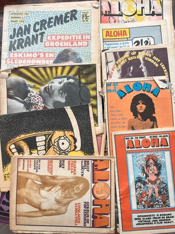 Aloha & Jan Cremer Krant jaren '60-'70 beschikbaar voor biedingen