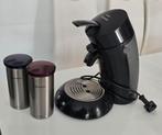 Senseo Koffiezetapparaat + Voorraadbussen, Koffiemachine, Ophalen of Verzenden, Zo goed als nieuw, 2 tot 4 kopjes