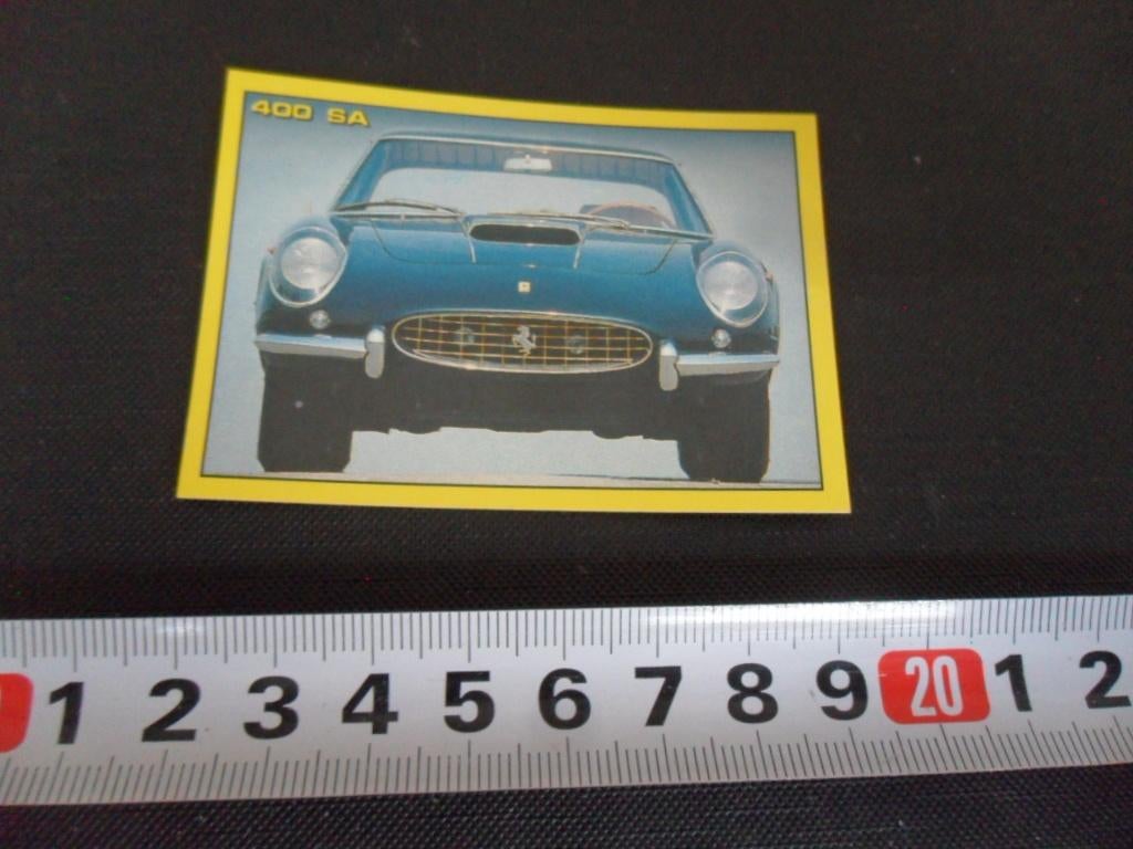 sticker panini #89 FERRARI 400 SA, Verzamelen, Ophalen, Zo goed als nieuw