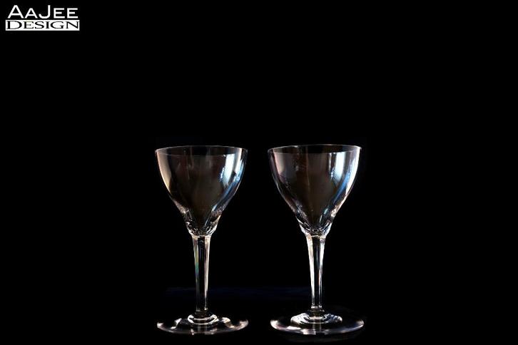 Kristalunie Maastricht - WJ Rozendaal, 1938 - 2 Roemer Wight, Antiek en Kunst, Antiek | Glas en Kristal, Ophalen of Verzenden