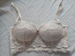 Kanten Korset H&M 75B - Zo Goed Als Nieuw!, H&M, Ophalen of Verzenden, Beige, Body of Korset