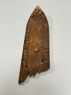 Antiek antieke hout houten Surfplank kapstok sleutelophanger, Wandkapstok, Ophalen of Verzenden, Zo goed als nieuw, H