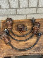 Bakelieten Wehrmacht Verlengkabels - WOII, Ophalen of Verzenden, Landmacht, Duitsland, Overige typen