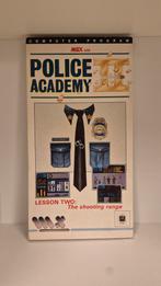 Vintage MSX Game: Police Academy met Police Academy II disk, 1 speler, Ophalen of Verzenden, Zo goed als nieuw, Vanaf 3 jaar