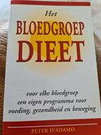 Het Bloedgroep Dieet - Peter D'Adamo, Ophalen of Verzenden, Zo goed als nieuw, Dieet en Voeding, Peter D'Adamo