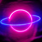 neon verlichting led 'planeet' Usb of Batterijen (inclusief), Nieuw, Ophalen of Verzenden