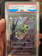 Celebi V FA Fusion Strike PSA 10, Ophalen of Verzenden, Zo goed als nieuw, Losse kaart, Foil