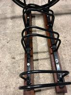 Fietsenrek voor 4 fietsen zwart, Ophalen, Zo goed als nieuw