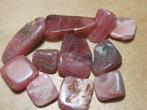 ed. 3x 50Kt edelstenen RHODOCHROSIET (6), Nieuw, Verzenden