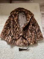 Bont jas, Kleding | Dames, Jassen | Winter, Maat 38/40 (M), Bruin, Ophalen of Verzenden, Bont