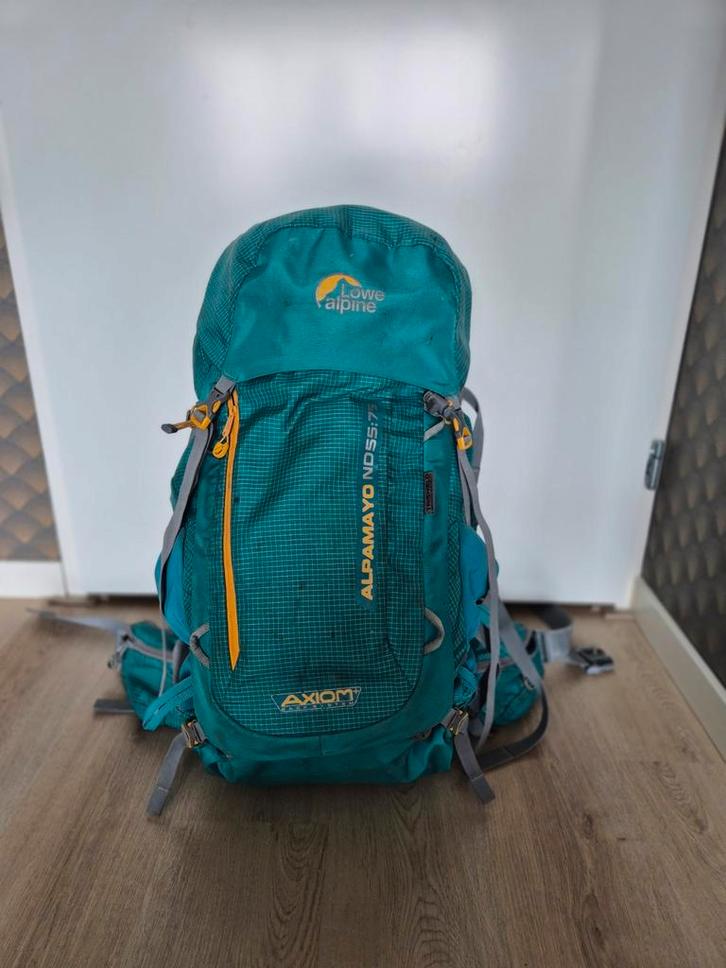 Lowe Alpine Alpamayo ND55:75 Rugzak, Sport en Fitness, Bergsport en Wandelen, Gebruikt, Rugzak, Ophalen