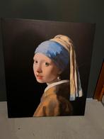 Meisje met de parel,  canvas afm  70 hoog en 70 breed     ,, Ophalen
