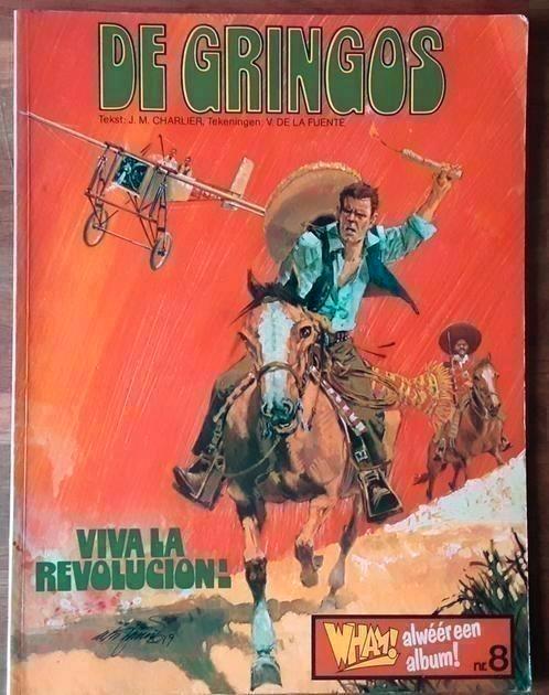 De Gringos - Viva la revolucion - Charlier 1979, Boeken, Stripboeken, Gelezen, Eén stripboek, Ophalen of Verzenden