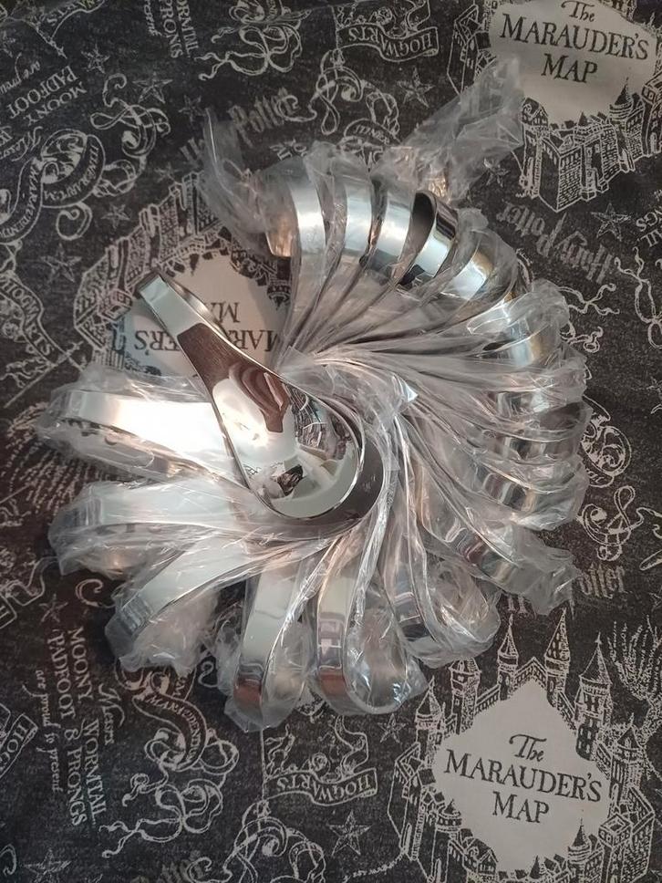 NIEUW CS Solingen Amuselepels, 18-10 edelstaal roestvrij, Huis en Inrichting, Keuken | Bestek, Nieuw, Rvs of Chroom, Vaatwasserbestendig