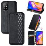 Luxe PU Lederen Wallet Case Set voor OPPO A94 5G _ Zwart, Verzenden, Nieuw, Hoesje of Tasje