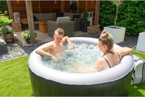 Opblaasbare jacuzzi Avenli EXIT Silver Classic Spa, Tuin en Terras, Bubbelbaden en Hottubs, Zo goed als nieuw, Opblaasbaar, Afdekzeil