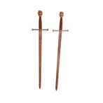 Stel Spaanse souvenir zwaarden, jaren 70, Antiek en Kunst, Curiosa en Brocante, Ophalen of Verzenden