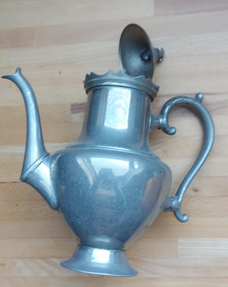 TINNEN KOFFIEKAN, Antiek en Kunst, Ophalen of Verzenden