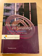 Leren Organiseren - Wierdsma en Swieringa, Ophalen of Verzenden, Gelezen, Management