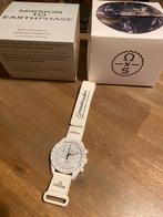 Swatch X Omega Moonswatch Mission To The Earthphase, Sieraden, Tassen en Uiterlijk, Horloges | Heren, Kunststof, Leer, Polshorloge