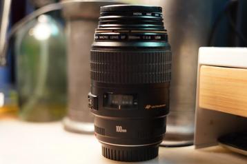Canon Ultrasonic macro lens EF 100mm 1:2.8 beschikbaar voor biedingen