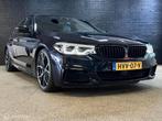 BMW 5-serie M550i xDrive High Executive, Automaat, Gebruikt, 4395 cc, Zwart