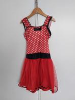 Jurk Minnie Mouse carnaval - maat 140-146, Ophalen of Verzenden, Gebruikt, 134 t/m 140, Meisje
